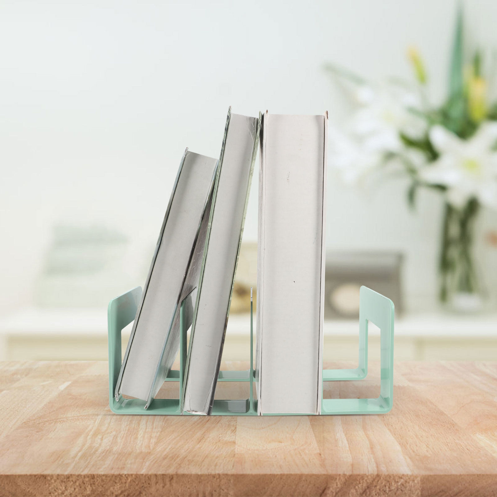 Magazine Holder Rack - Organizzatore da scrivania per libri, portariviste,