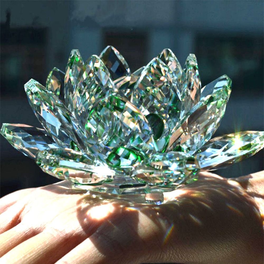Figurina di Fiore di Loto in C - Paper Weight Crystal recensione e prezzo